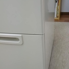 【ほぼ新品】ファイリングキャビネット２段・スチール袖机　0円です。引き取りに来てくださる方にの画像