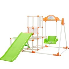 キッズパークSP 折りたためる室内用ジャングルジムレインボーシックス