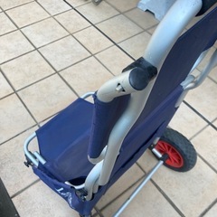 アウトドアに】折りたたみ式バギーチェア (とりとん) たま