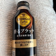 ブラック コーヒー GEORGIA 無糖 500ml 未開封 賞...