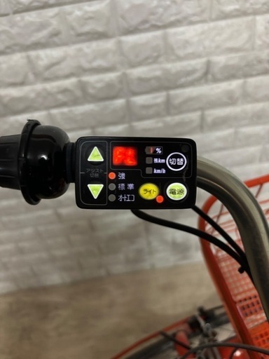 ☆ブリヂストン 電動自転車 ステップクルーズ新基準 大容量8.7Ah☆完成車配送☆送料無料☆美品☆室内保管☆ad1008