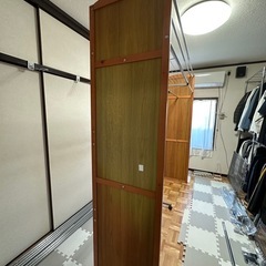 【お話中
】伸縮式ハンガーラック　洋服掛けの画像