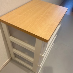 天板調天板チェスト３段 2個セット