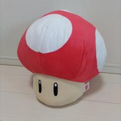 マリオ キノコ クッション 大きめ