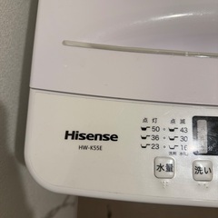昨年購入洗濯機です