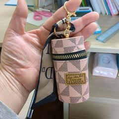 ファスナー付きミニポーチ