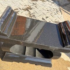 爆安特価！ 黒御影石 香炉の画像