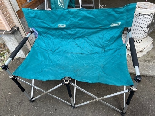ショップ 激レア 廃盤品 コールマン coleman ダブルスリムキャプテンチェア