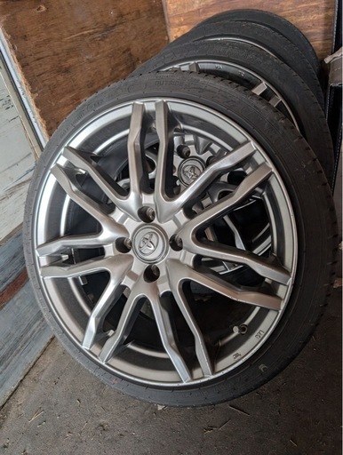 BROCKEN 17インチ PCD100 4H ホイール4本