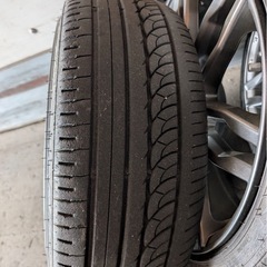 BROCKEN 17インチ PCD100 4H ホイール4本の画像