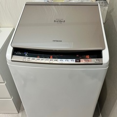 日立 縦型 乾燥機能付き ビートウォッシュ 2018年式の画像