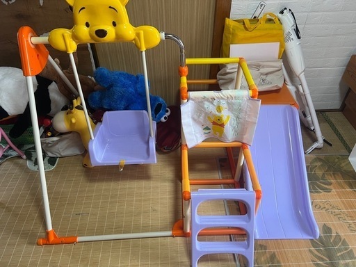 ※お取引北谷町・南風原町くまのプーさん折りたたみキッズパークEX