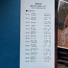 現代日本の美術 1~13巻の画像