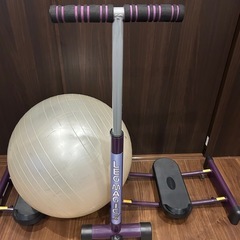 レッグマジックとバランスボール