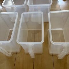 【受付終了】ニトリ 吊り戸棚 ストッカー  5個の画像