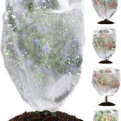 ■植物 保護 ネット ブルーベリー、トマト、バラ、イチゴ、チェリー、花、野菜、果樹を害虫・鳥・動物などから身を守る  コガネムシ イラガ ヒヨドリ■の画像