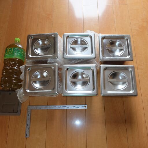 新品 業務用 VOLLPATH アメリカ製 ステンレス容器 フタ付き