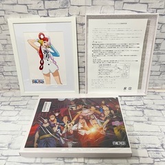 ワンピースフィルムレッド 映画連動特別編 A5キャラファイングラフ ウタ クリアファイル  【Amazon.co.jp限定版 BD/DVD内容物】の画像