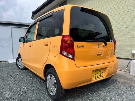 ホンダ ライフ 車検令和8年2月まで タイヤ新品交換済み 7万km台 (神  