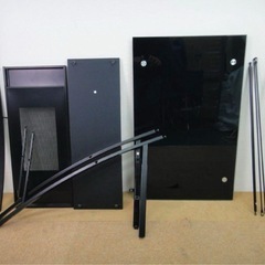 ニトリ　ガラスパソコンデスク　PCデスク　ブラック　新品未使用 ニトリ ガラスパソコンデスク PCデスク ブラック 新品未使用 - メルカリ