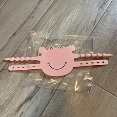 新品　ドアサイレンサー カニ型　ピンク