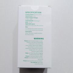 【新品未使用！大特価！】空気清浄機 ミニ空気清浄機 マイナスイオン発生器 省エネ コンセント 消臭 脱臭の画像