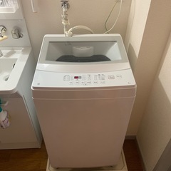 ニトリの洗濯機！