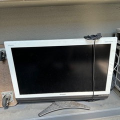 32型液晶　ブルーレイ付き　テレビ
