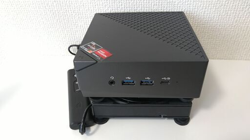 【即納！最大半額！】 Ryzen7 ゲーミングMiniPC+冷却ファンセット 5825U 田原本 (羽瑠) ミニPC