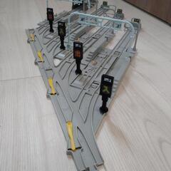 プラレール かっこよく車両を並べよう! 車両基地レールセット