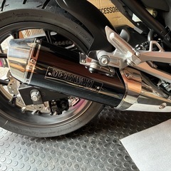 ◆HONDA NC750X◆MORIWAKI モリワキ スリップオンエキゾースト MX サイレンサータイプ　BP-X(ブラックパール カイ) ◆テスト走行のみの画像