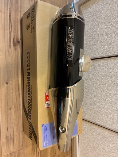 ◆HONDA NC750X◆MORIWAKI モリワキ スリップオンエキゾースト MX サイレンサータイプ　BP-X(ブラックパール カイ) ◆テスト走行のみ