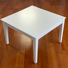 冬はコタツ、夏はテーブル・座卓として使える。 ニトリ　こたつ テーブル （正方形60cm）1人用。の画像