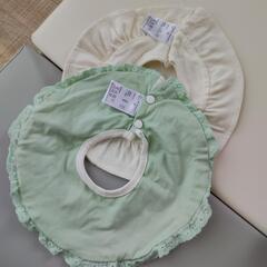 【募集中止】未使用品 女の子用 スタイ よだれかけの画像