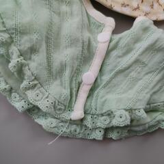 【募集中止】未使用品 女の子用 スタイ よだれかけの画像