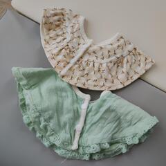 【募集中止】未使用品 女の子用 スタイ よだれかけの画像