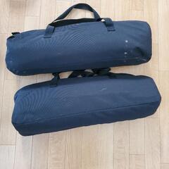 【dodコット2つセット】バッグインベッドblack の画像
