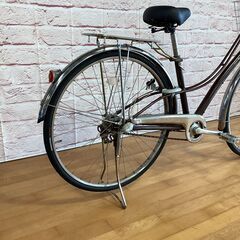  【完売御礼】【大人用】整備済中古自転車 ブリヂストン 27型ロココ 茶色 <自転車のオオムラ 静岡店> の画像