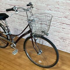  【完売御礼】【大人用】整備済中古自転車 ブリヂストン 27型ロココ 茶色 <自転車のオオムラ 静岡店> の画像