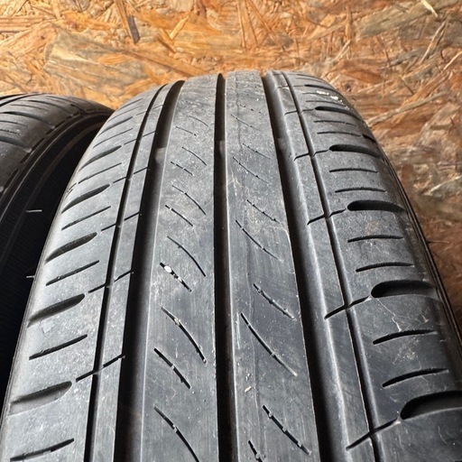 バリ山　DUNLOP ダンロップ EC300 155/65R14 夏タイヤ　2019年製　14インチ
