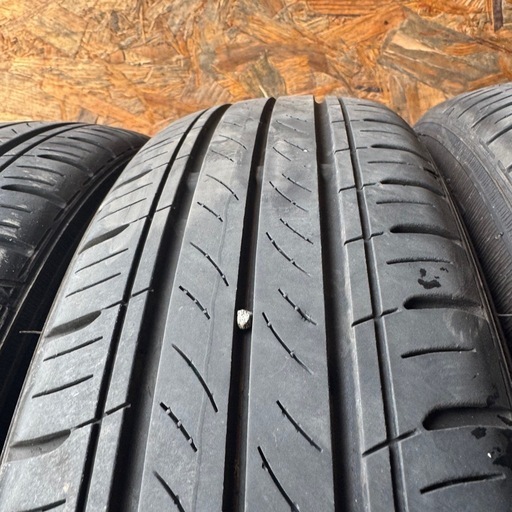 バリ山　DUNLOP ダンロップ EC300 155/65R14 夏タイヤ　2019年製　14インチ