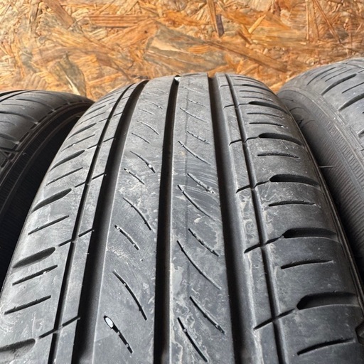 バリ山　DUNLOP ダンロップ EC300 155/65R14 夏タイヤ　2019年製　14インチ