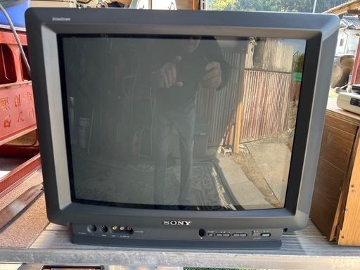 ソニーブラウン管テレビ21型＋地デジチューナー
