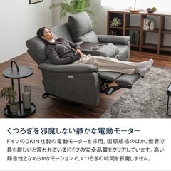 関家具 公式店 WEB限定モデル ソファー 3人掛け電動の画像