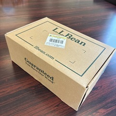 L.L.Bean ブラウン レザー スニーカー 約26cmの画像