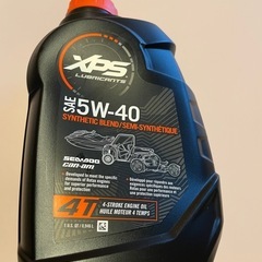 XPS sae5w-40 4ストエンジンオイル未開封