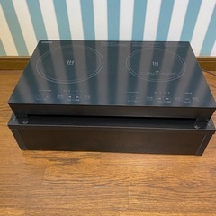 IHコンロとテーブル