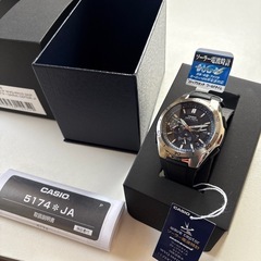 (国内正規品) CASIO ウェーブセプター ソーラー電波時計 WVQ-M410-2AJF(WVQM4102AJF) 電波/ネイビー/樹脂バンド/アナログ/新品の画像