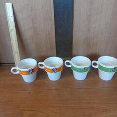 ミニーとプルートのカップ4個