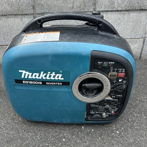 動作確認済/良品■マキタ makita エンジン発電機 EG1600IS